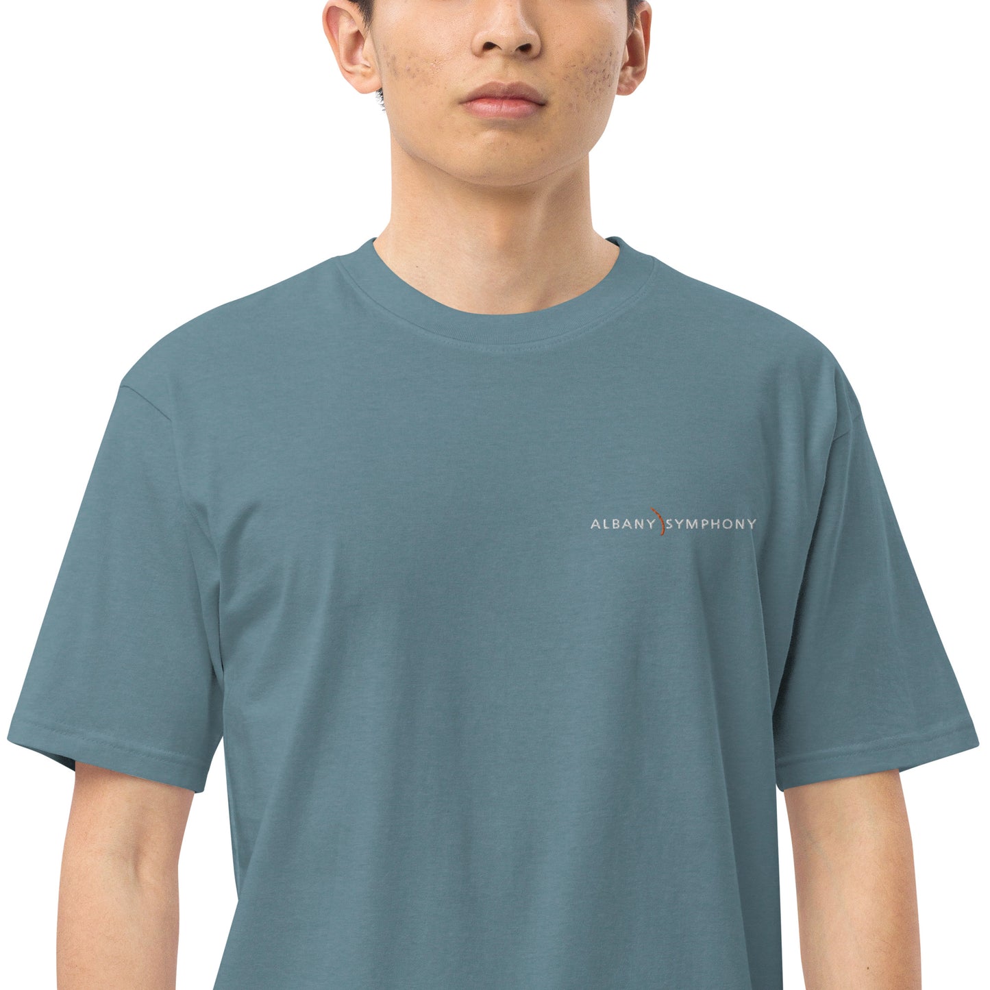 Premium T-Shirt with white logo